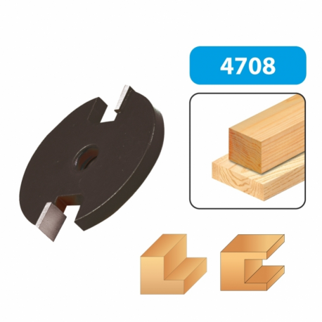 Freza pirštukinė medžiui 48*8*6 mm