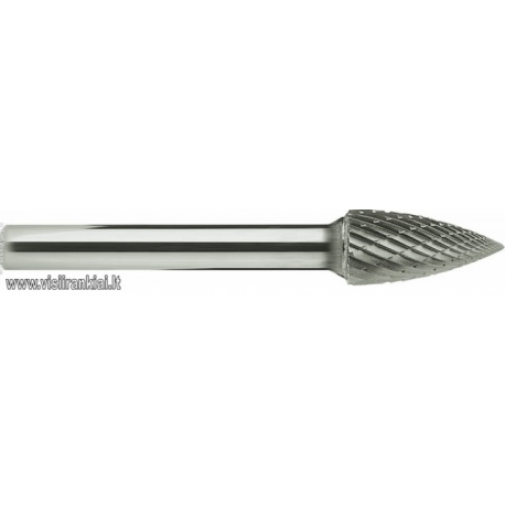 Kietmetalio borfreza 10,0x20mm konusinė