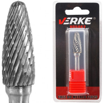 Kietmetalio borfreza 10x25mm type F