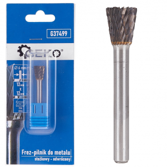 Kietmetalio borfreza 12X12mm